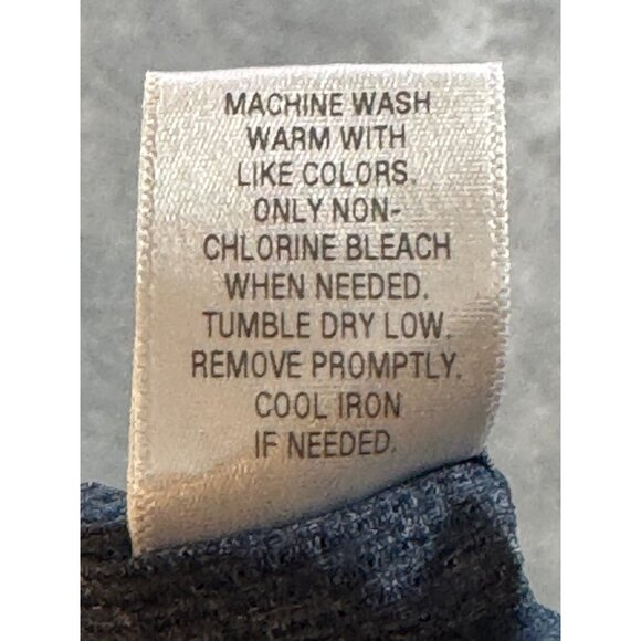 Croft & Barrow Quick Dry Mens Short Sleeve Shirt 4XB Blue Polyester Button-Down - Picture 3 of 13